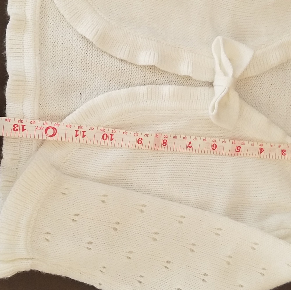Young girls crop sweater / cardigan (size 5/6) - Picture 6 of 8